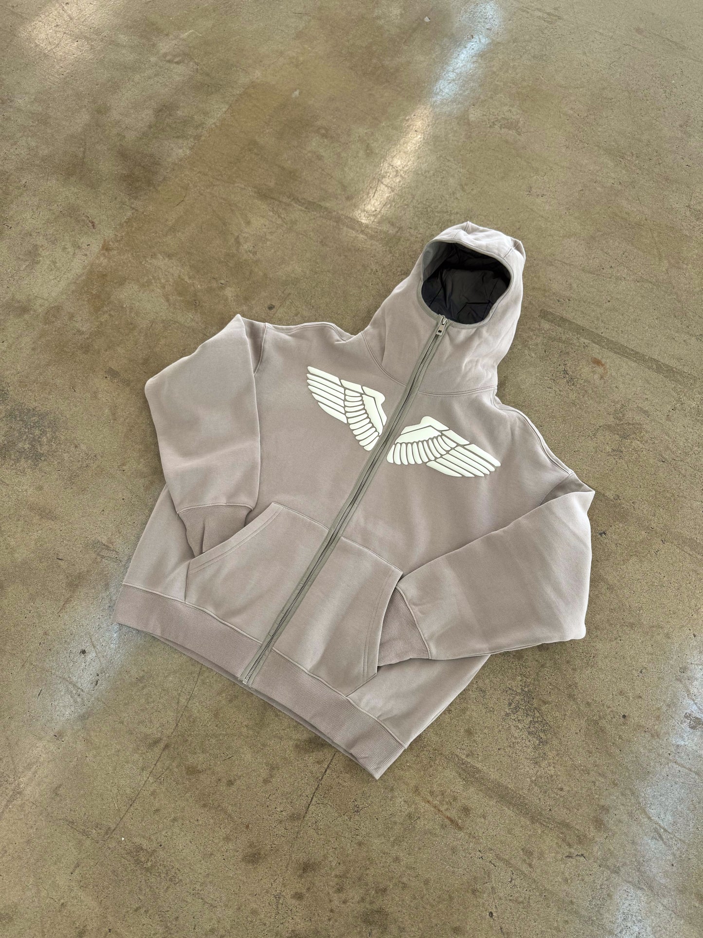 Wings Zip-up Hoodie
