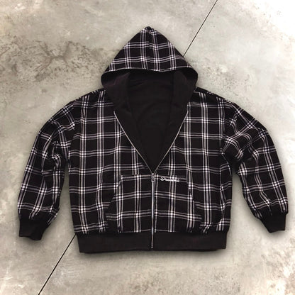 Reversible Zip-up Hoodie