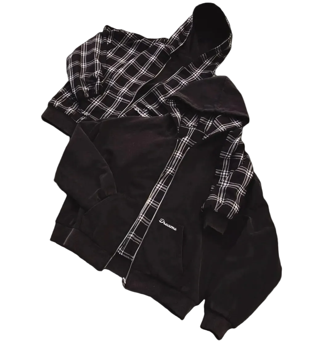 Reversible Zip-up Hoodie