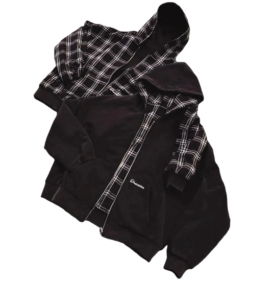 Reversible Zip-up Hoodie