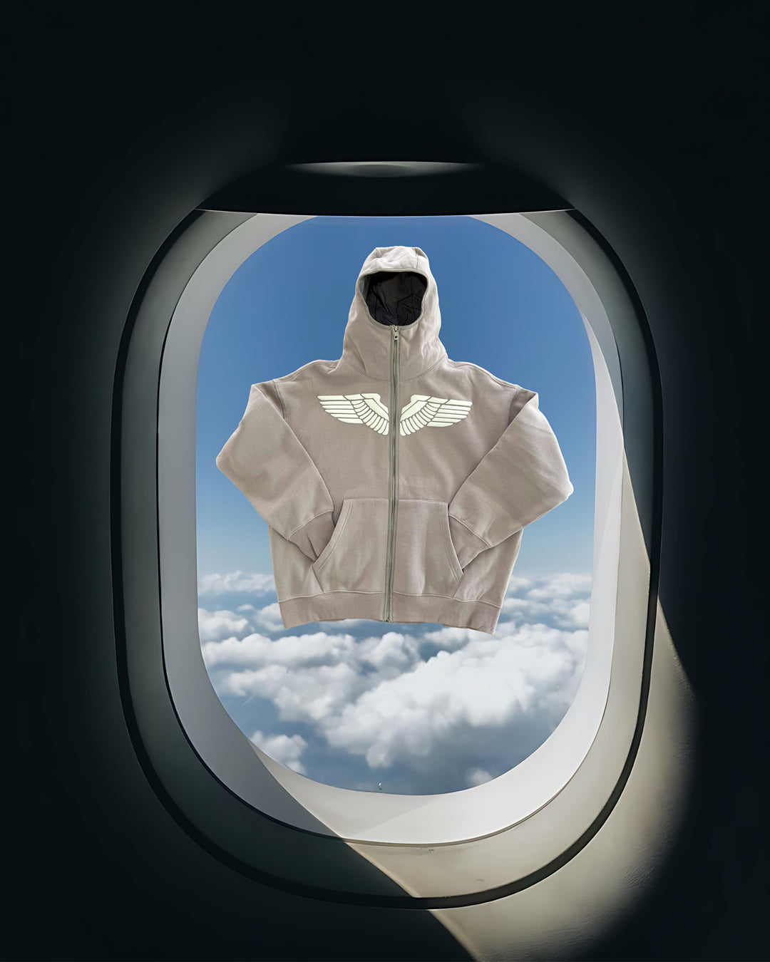 Wings Zip-up Hoodie