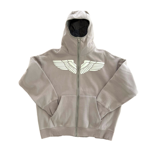 Wings Zip-up Hoodie
