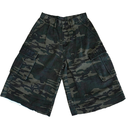 Camo Shorts 3/4